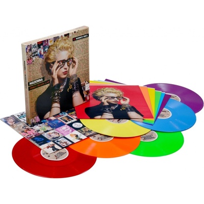 MADONNA - FINALLY ENOUGH LOVE: 50 NUMBER ONES - RAINBOW EDITION LP