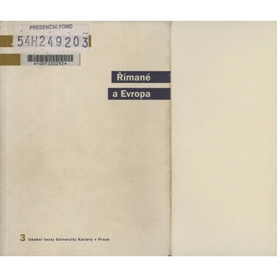 Římané a Evropa - Jana Kepartová
