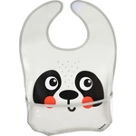 Canpol babies Непромокаем лигавник с джоб Canpol Babies - Hello Little, Бял (9/232_whi)