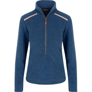 Sherpa Дамски поларен пуловер Sherpa Women's Rolpa Eco Pullover Zip Fleece jumper - Rathee Blue - размер XS (105-5903-0311)
