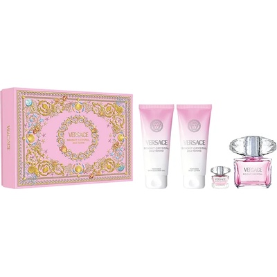 Versace BRIGHT CRYSTAL комплект 4 части 90 мл - EDT
