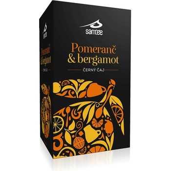 Santée Černý čaj s pomerančem a bergamotem 20 x 1,75 g