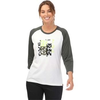 Five Ten Graphic 3/4 Sleeve Long-Sleeve Top Womens - White
