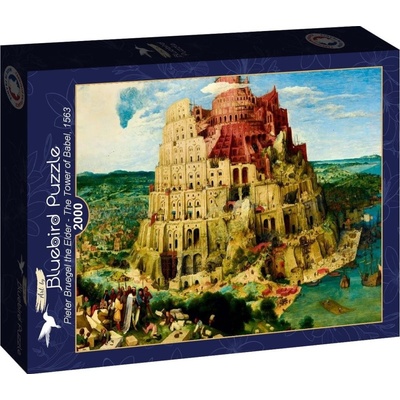 BlueBird Bruegel starší Babylonská věž 1563 2000 dílků