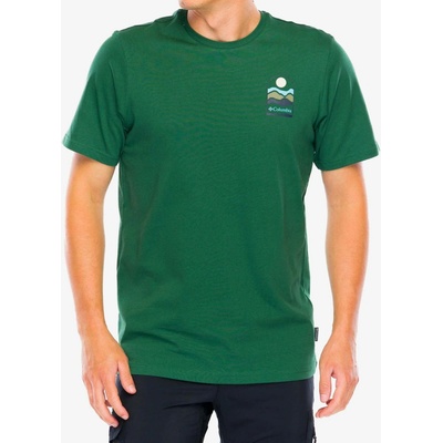 Columbia Explorers Canyon Back S/S Tee rain forest/get hiked