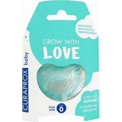 Curaprox Baby Turquoise dudlík 1 ks