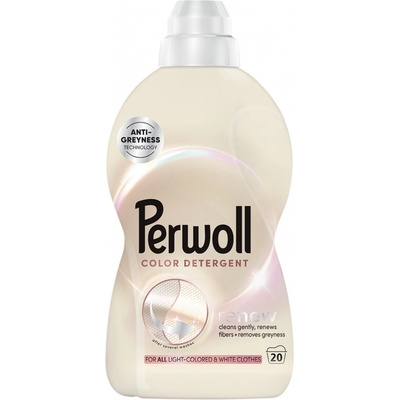 Perwoll Renew Light Color prací gel na bílé a světlé prádlo 1 l 20 PD