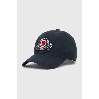 Fjallraven Classic Badge Cap F86979.555-555 tmavomodrá s nášivkou
