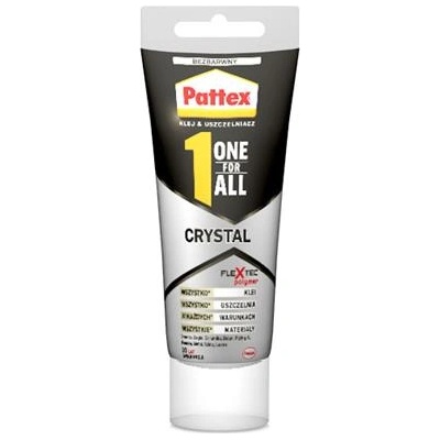 Henkel Строително лепило 90 g, HENKEL "Pattex One for All Crystal" 2312310 (2312310)