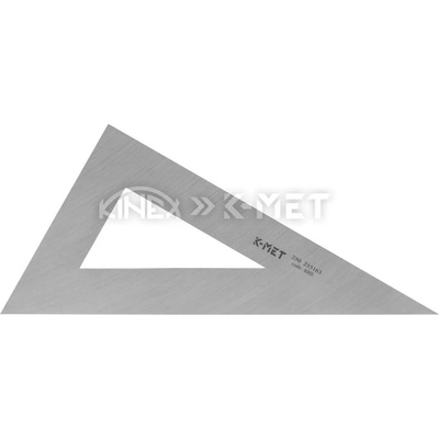 Kinex Прецизен триъгълник K-MET 4085, CSN 25 5162, CSN 25 5163 - 30°, 60°, 90°, 250 mm (4085)