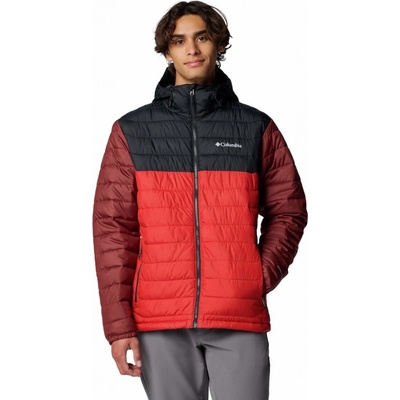 Columbia Powder Lite II Hooded Jacket červená