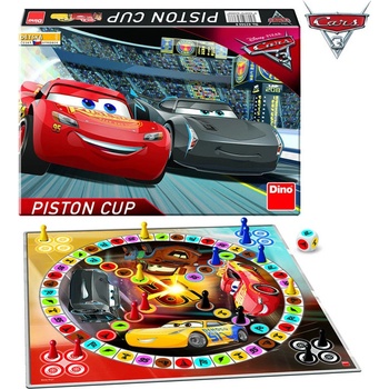 Dino Cars 3 Piston cup race