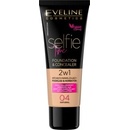 Eveline Cosmetics Selfie Time Make-up a korektor 2 v 1 04 Natural 30 ml