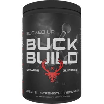 Image 1 of Bucked Up Buck Build - Creatine + Glutamine [324 грама] Неовкусен