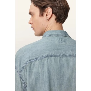 AllSaints риза мъжка деним GRIBBS (M042SE)
