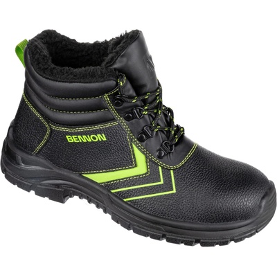 BENNON BASIC O2 WINTER HIGH Kotníková zateplená obuv černá