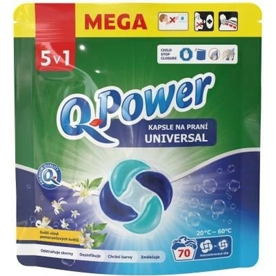 Q-Power prací kapsle Universal 5v1 70 PD