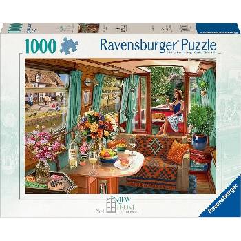 Ravensburger Пъзел Ravensburger от 1000 части - Разходка с лодка (12001723)