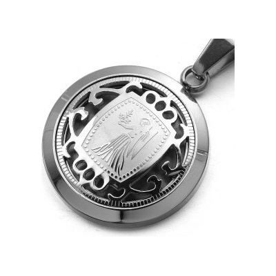 Amparo Miranda Přívěsek se znamením zvěrokruhu 3055 Silver Panna