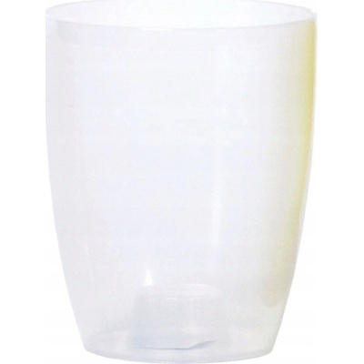 PROSPERPLAST Kvetináč COUBI ORCHID hranatý transparentný 13,2cm