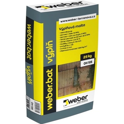 Weber weber.bat výplň 25 kg - OH 106 25