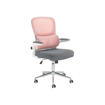 Image 1 of @Work Работен стол Tempo сив/розов