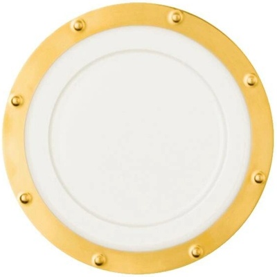 RAK Porcelain Golden Ultra talíř mělký pr. 22 cm, zlatý