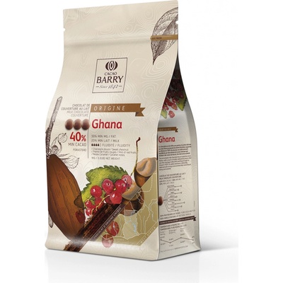 Callebaut Cacao Origin GHANA mléčná 40% 1 kg