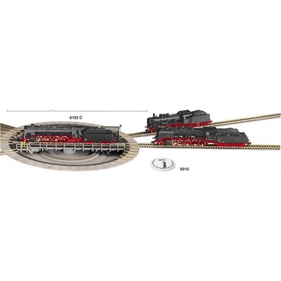 Fleischmann H0 Točna s elektrickým pohonem 310 mm 6152 – Hledejceny.cz