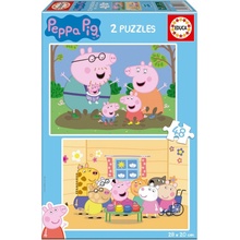EDUCA Prasátko Peppa 2 x 48 dílků