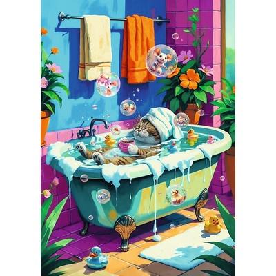 TREFL Premium Plus Mňau relax opakovanie 1000 dielov