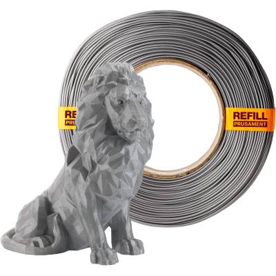 Prusa Prusament PLA Galaxy Silver Refill (NFC) - 1, 75 mm / 900 g (859417367603)