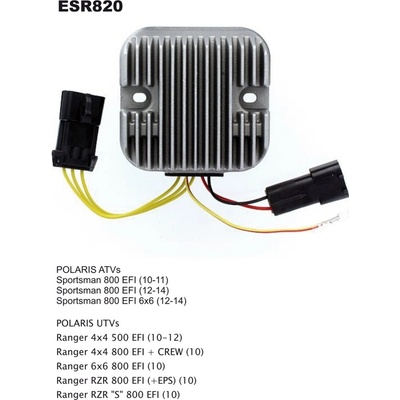 ELECTROSPORT regulátor napětí POLARIS SPORTSMAN 800 EFI 10-14, RANGER 500/800 EFI 10-14