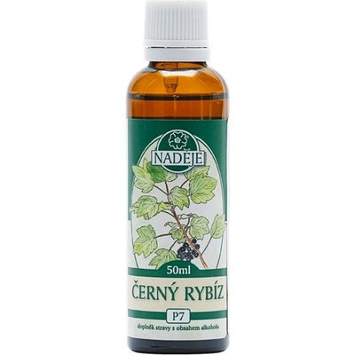 Čierna ríbezľa 50 ml P7 tinktúra z púčikov rastlín