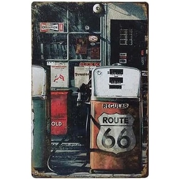 Ceduľa Route 66 Regular