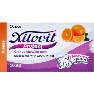 Žvýkačky Xilovit protect ORANGE 10,8g