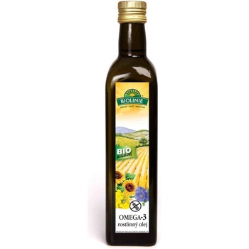 BIOLINIE Olej rostlinný omega-3 500 ml