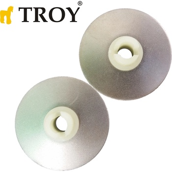 TROY Резервен диск за заточване на ножове, 2 броя, за Troy 17058 (машина за заточване) (T 17058-R3)