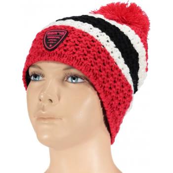 Sam Dětská zimní čepice 73 CC 39 tmavě růžová