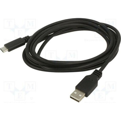 ART AL-OEM-116 USB 3.0, USB A vidlice,USB C vidlice, 1m, černý