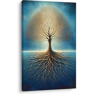 Obraz osamělý strom života - 80x120