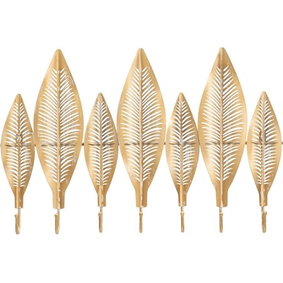 Mauro Ferretti Long Leaf 65 x 43 x 6 cm zlatý