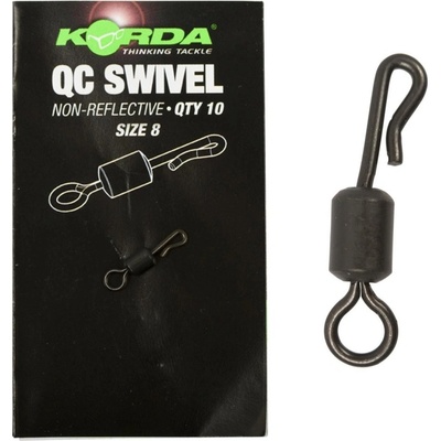 obratlík Korda veľ.8 QC Swivel