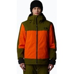 The North Face Мъжко ски яке The North Face Mount Bre orange/forest olive