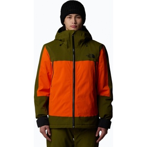 The North Face Мъжко ски яке The North Face Mount Bre orange/forest olive