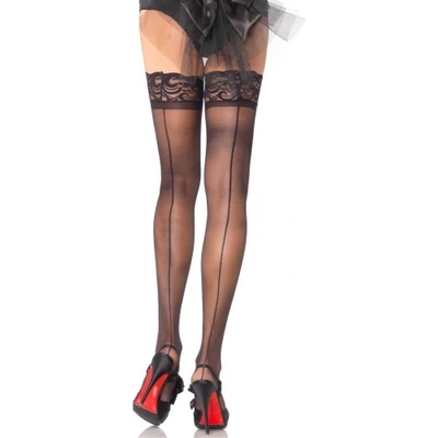 Leg Avenue Елегантни дълги чорапи с ръб Leg Avenue 1042