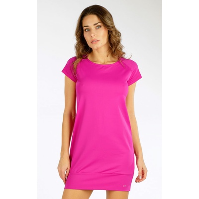 Litex dámske šaty s krátkym rukávom 5G195 fuchsia