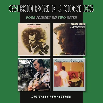 George Jones - A PICTURE OF ME (WITHOUT YOU) NOTHING EVER HURT ME (HALF AS BAD AS LOSING YOU) THE GRAND TOUR ALONE AGAIN CD