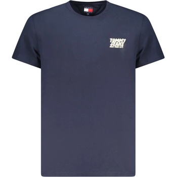 Tommy Hilfiger Мъжка тениска с къс ръкав tommy hilfiger, Размер l, Цвят Синьо (dm0dm21863_blc1g)