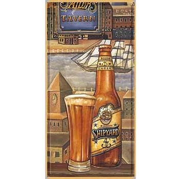 Ceduľa značka Beer Shipyard
